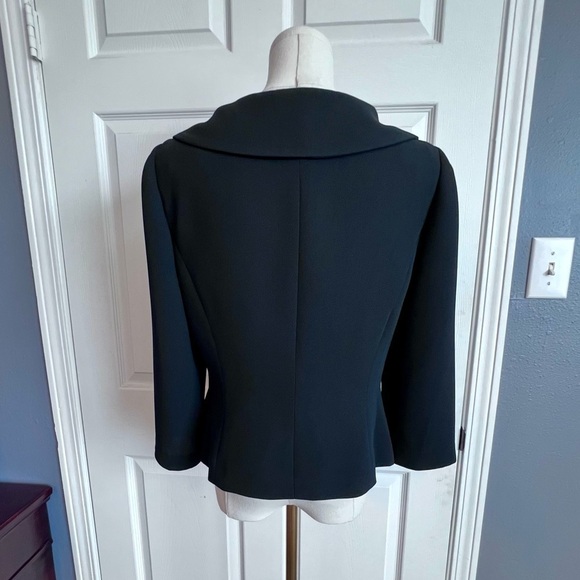 Maggy London Vintage Blazer Jacket Removable White Collar/Lapel Women’s 8, EUC - Picture 4 of 10